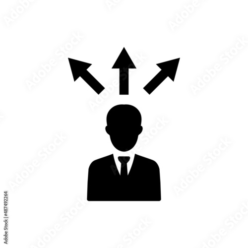Business direction icon