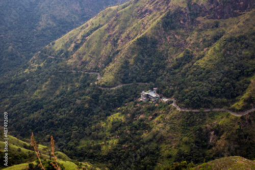 View from the mountain in Ella Sri Lanka