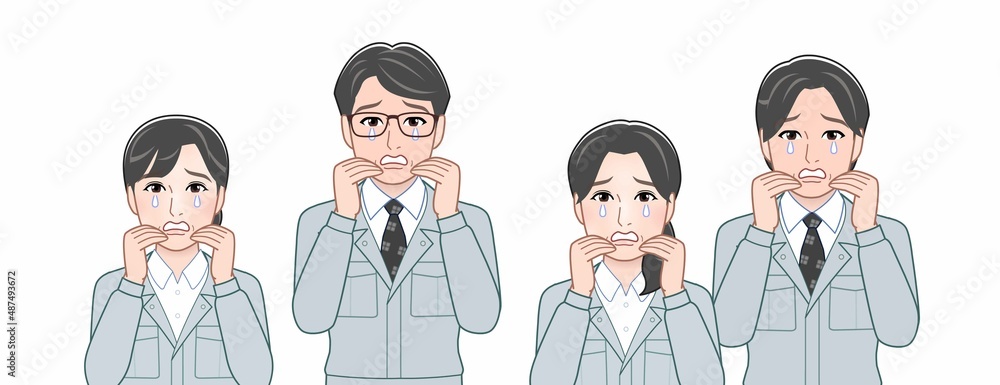 Fototapeta premium 会社の従業員