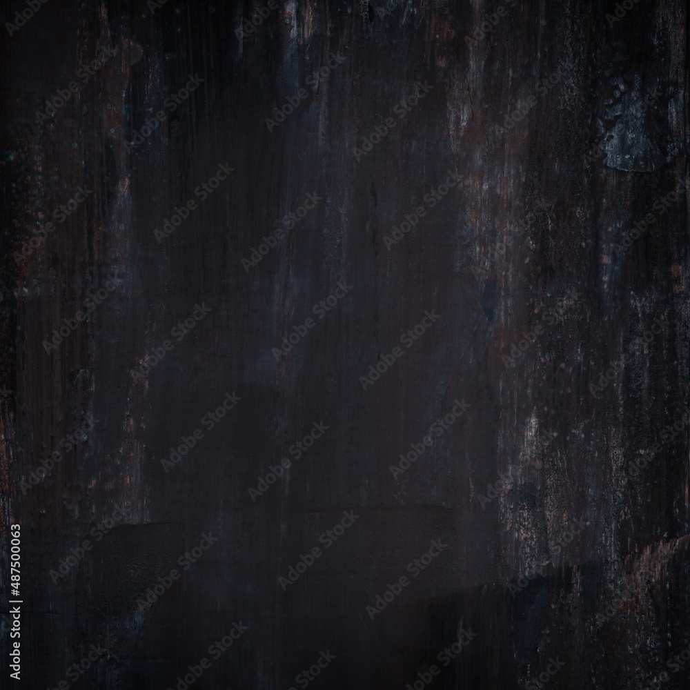 Fototapeta premium Dark abstract background. Versatile artistic image for creative design projects: posters, banners, cards, book covers, magazines, prints, wallpapers. Oil on canvas.