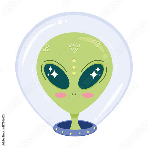 space alien character