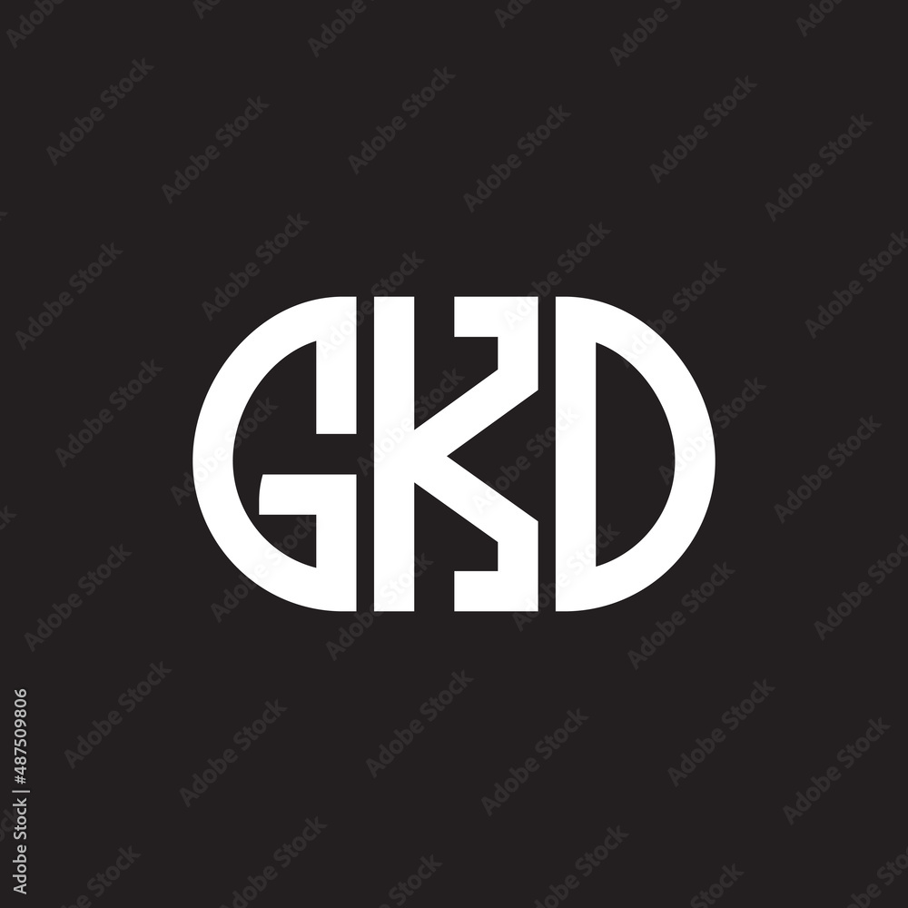 GKO letter logo design on black background. GKO creative initials letter logo concept. GKO letter design. GKO letter logo design on black background. GKO creative initials letter logo concept. GKO letter design.