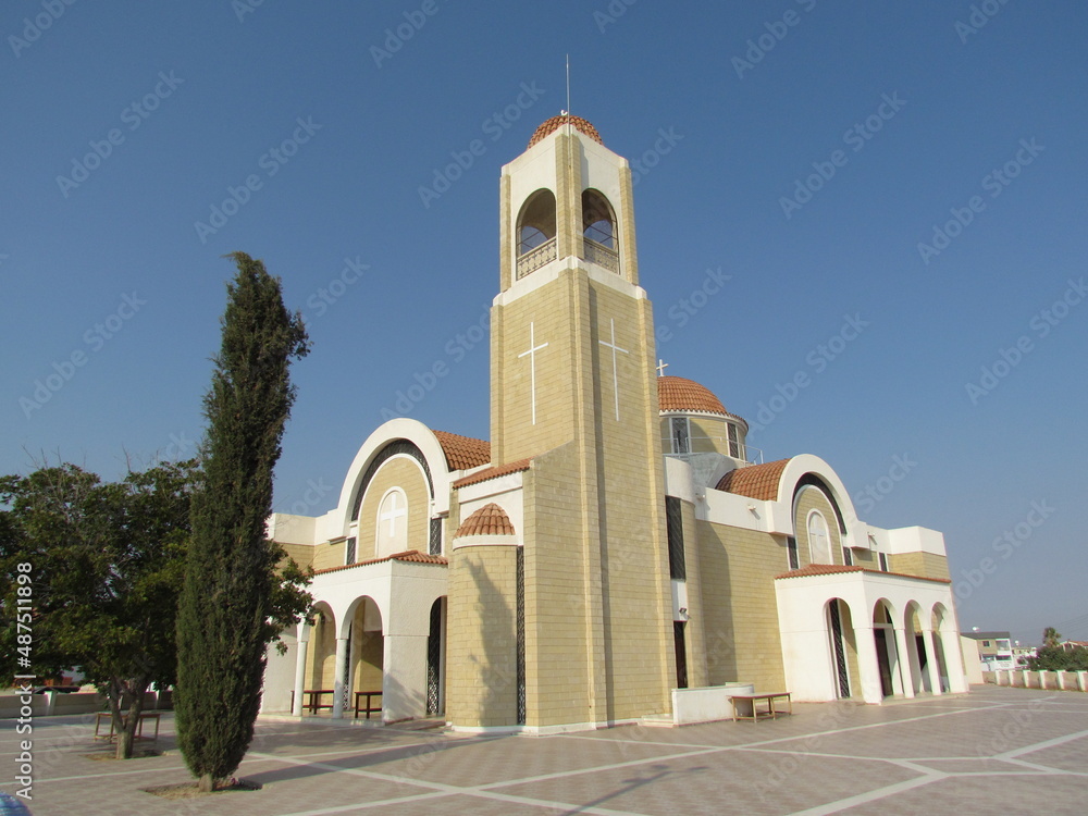 Oroklini Cyprus church