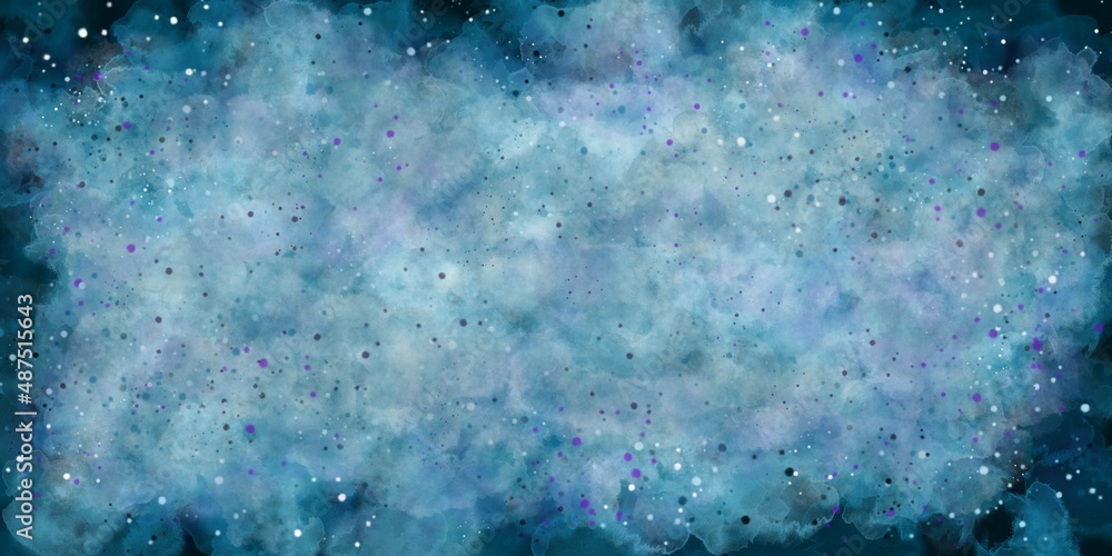 abstract blue paint brush background with particles abstract blue paint brush background with particles