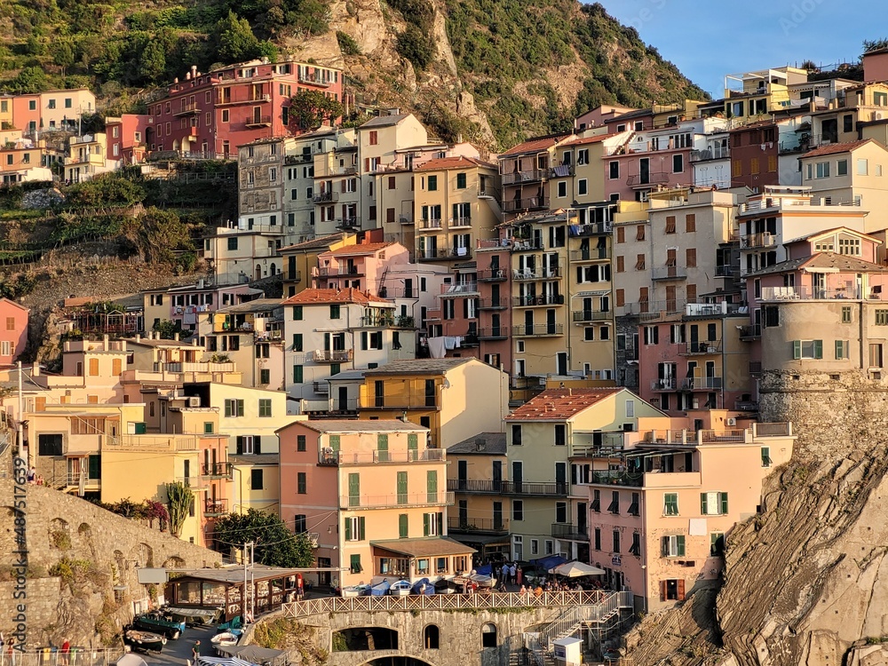 Mediterranean Village in Italy 