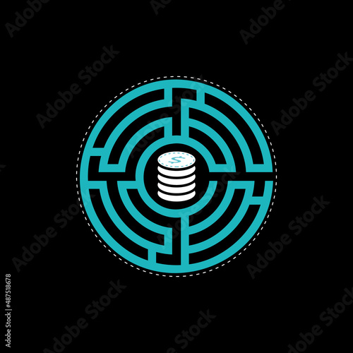 Crypto Currency Logo Design Template