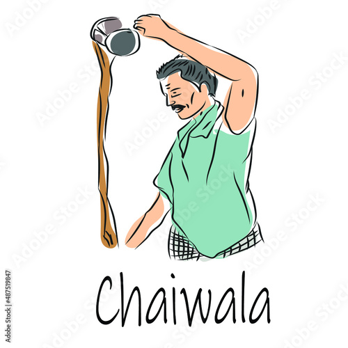 Chai or tea poster