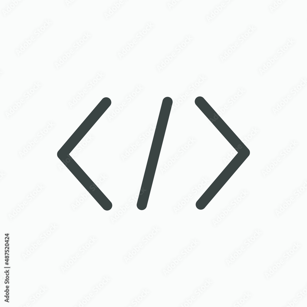 coding, array, code, web programming icon vector isolated coding, array, code, web programming icon vector isolated