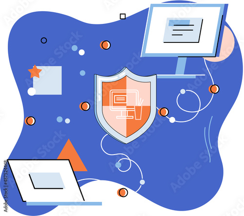 Confidence concept. Person has private conversation metaphor. Confidential communication. Trust property, reassuring partnerships, conviction. Protection of intellectual property. Confidential data