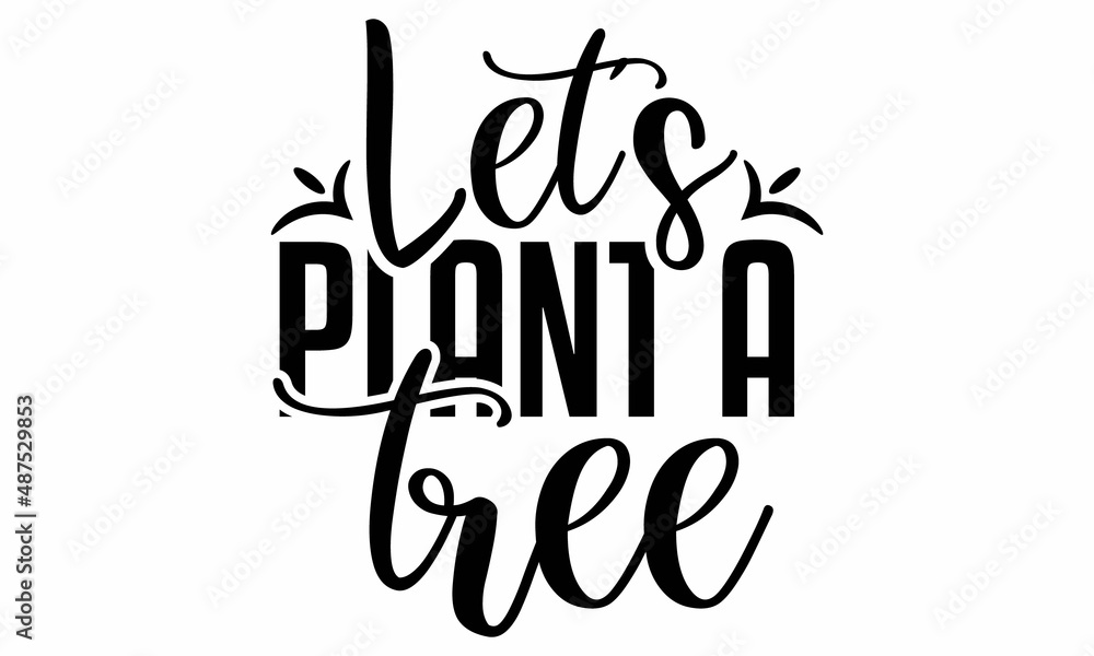 Let’s plant a tree SVG