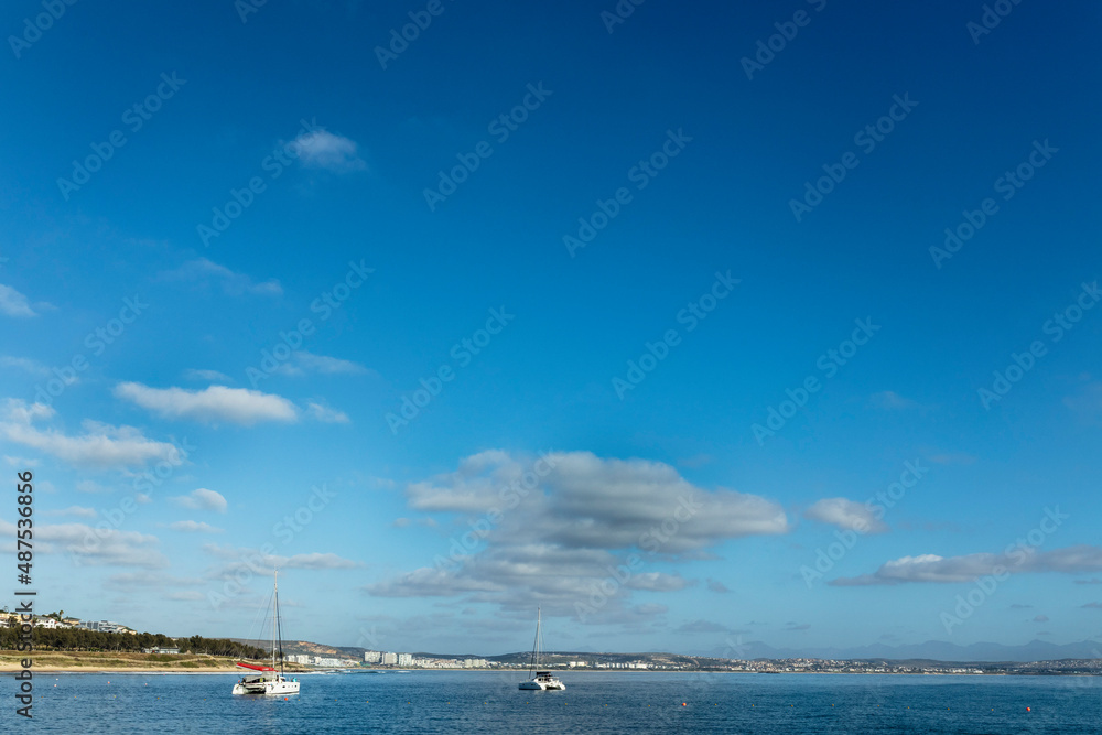 A peaceful summer morning in Mossel Bay A peaceful summer morning in Mossel Bay