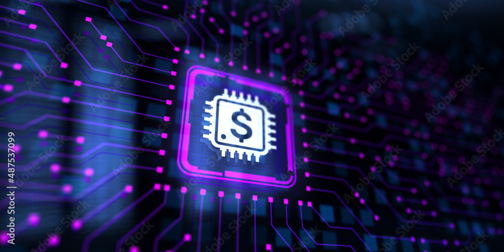 Fintech Financial technology digital money e-payment internet banking concept. Fintech Financial technology digital money e-payment internet banking concept.