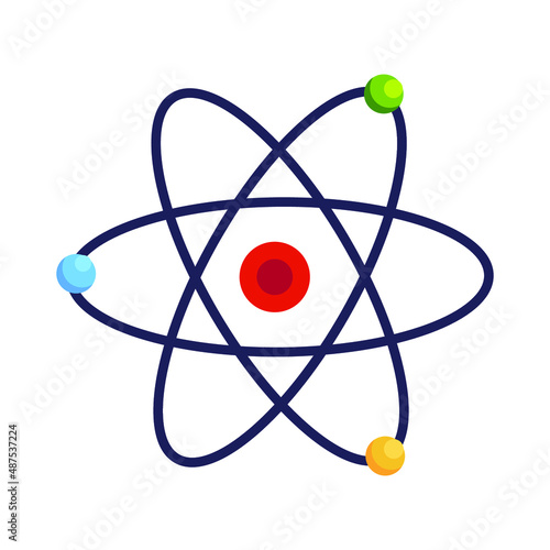 Atomic Molecule Illustration