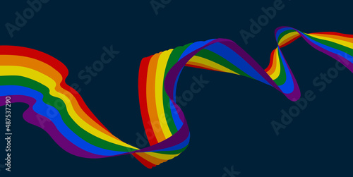 Rainbow Pride Peace Flag De...
