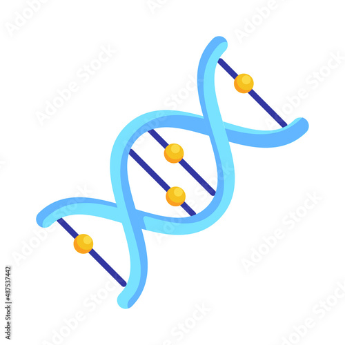 Genetic Atomic Illustration