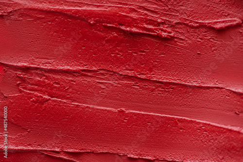 Abstract red lipstick texture background