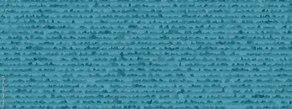 Obraz premium Banner, rough Mosaic Blue color background texture. Random pattern background. Texture Mosaic Blue color pattern background.