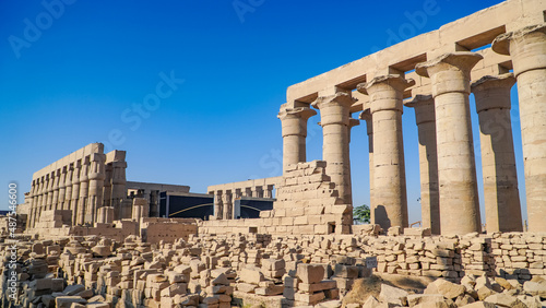 Foto Luxor Temple in Luxor, ancient Thebes, Egypt