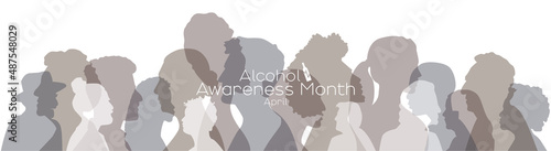 Alcohol Awareness Month banner.