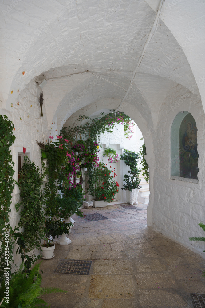 Fototapeta premium Cisternino, historic town in Apulia, Italy