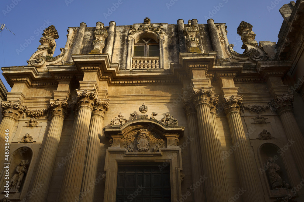 Lecce: Santa Teresa church, in Baroque style