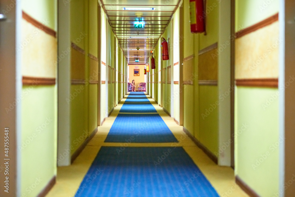 Hotel corridors