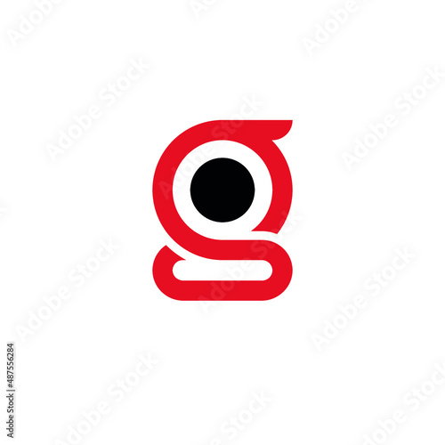 Letter G concept - modern, simple and elegant photo
