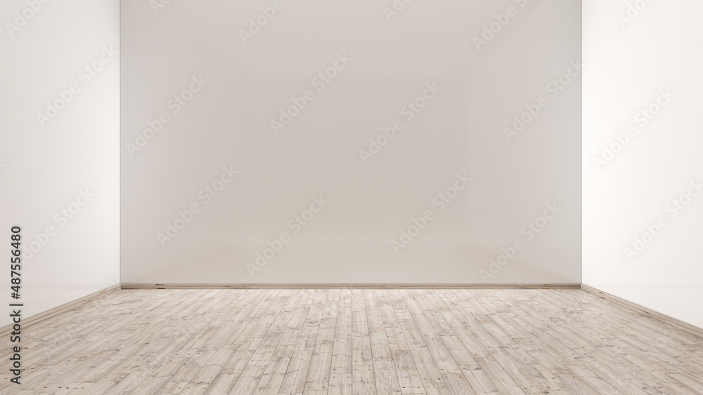 3d empty room illustration, white walls with oak hardwood floor, blank space visualization, 3d interior room design, indoor render, artwork, minimalist digital white living room stage 3d empty room illustration, white walls with oak hardwood floor, blank space visualization, 3d interior room design, indoor render, artwork, minimalist digital white living room stage