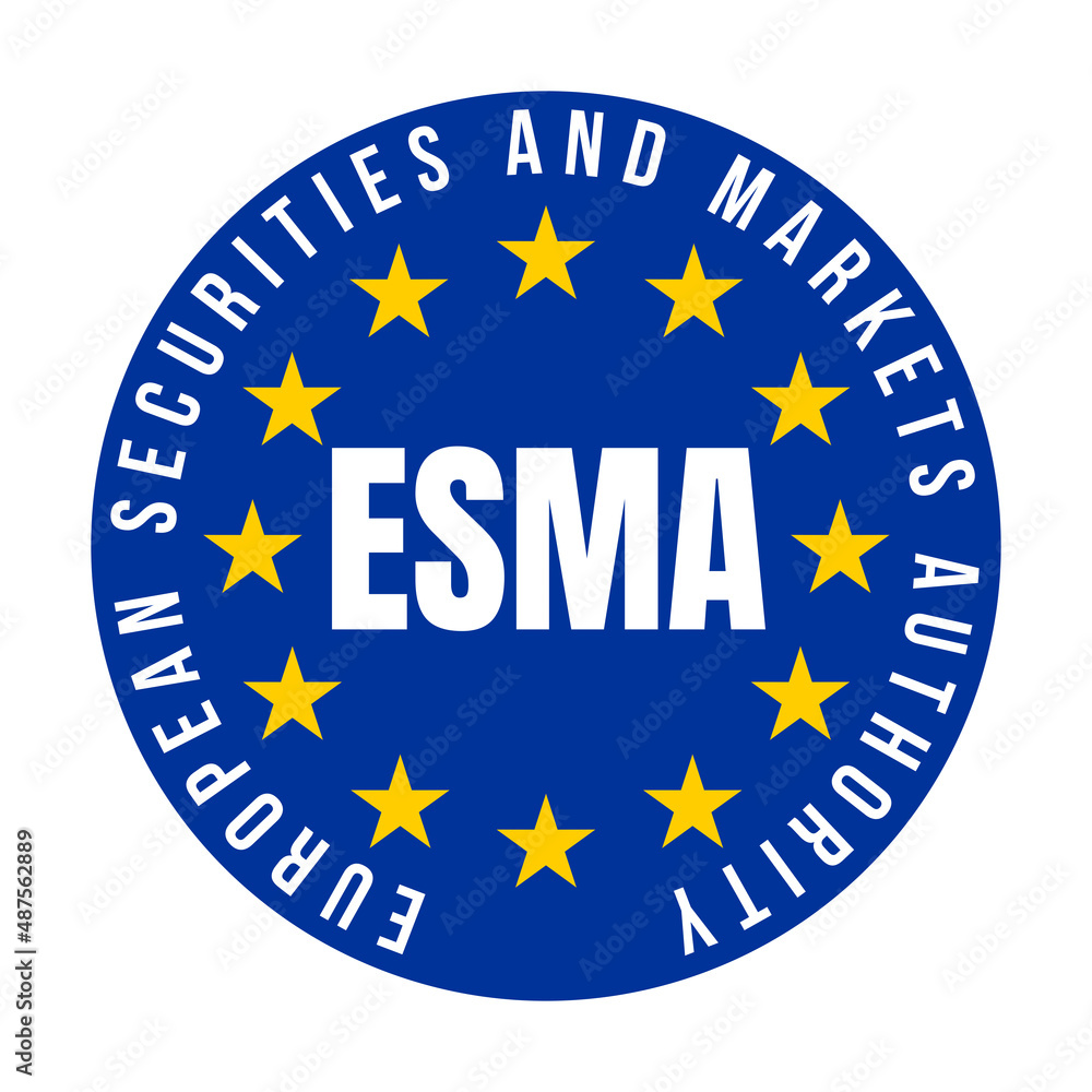 ESMA European securities and markets authority symbol icon