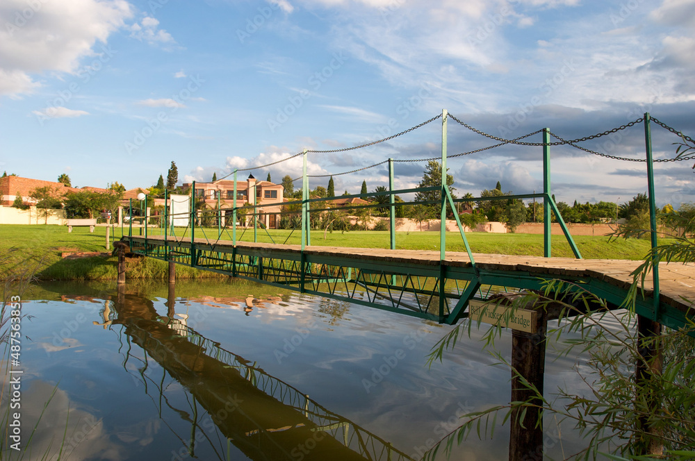 Fototapeta premium bridge over the river
