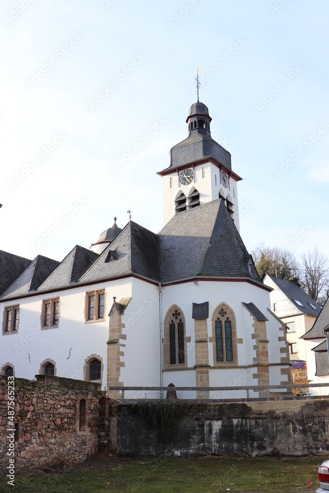 Ev. Kirche in Gemünden. Ev. Kirche in Gemünden.