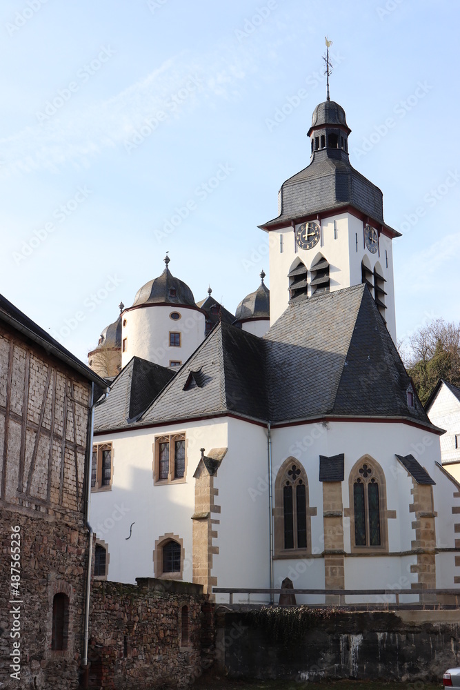 Ev. Kirche in Gemünden.