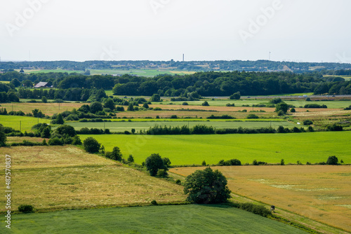 Spring landscape close to Varberg on the Swedish West Coast.