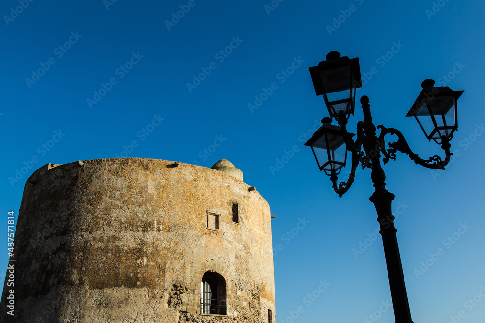 Antica torre ad Alghero