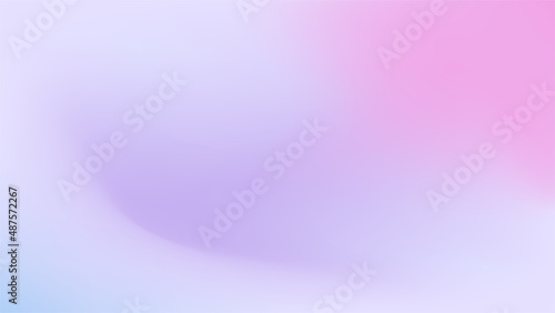 Purple, pink and blue rainbow abstract gradient stock vector background. Iridescent holographic art texture. Applicable for poster, flyer, brochure, banner, website and graphic design