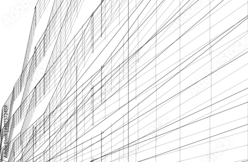 Wallpaper Mural abstract architecture background Torontodigital.ca