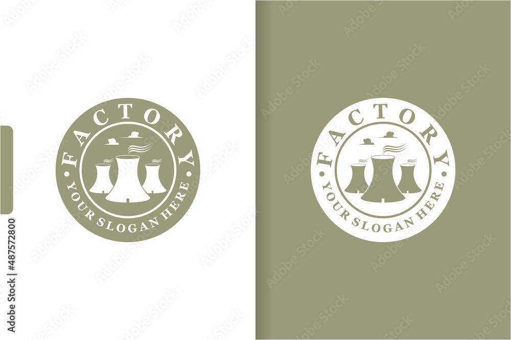 factory logo, industrial area logo, logo reference factory logo, industrial area logo, logo reference