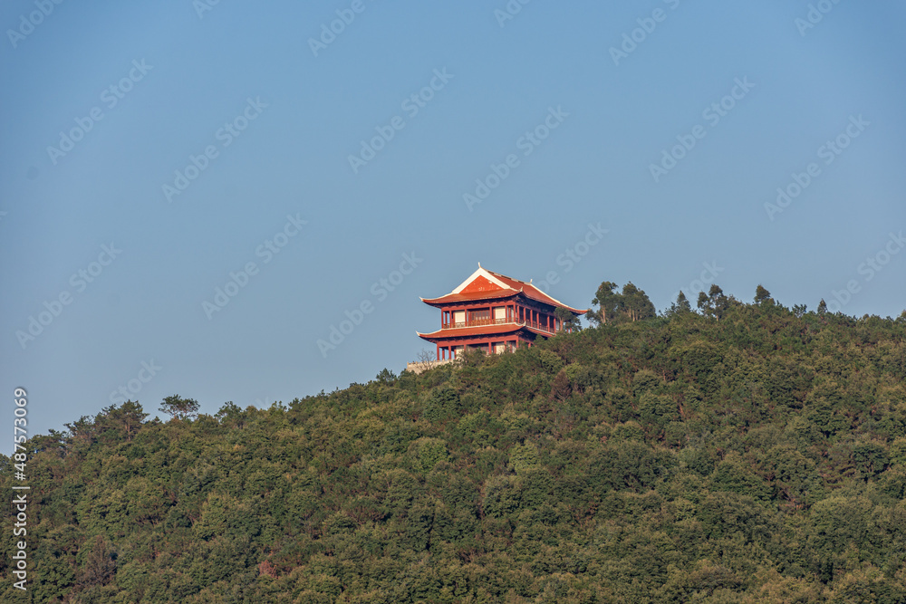 Multi storey wooden traditional attic building Multi storey wooden traditional attic building
