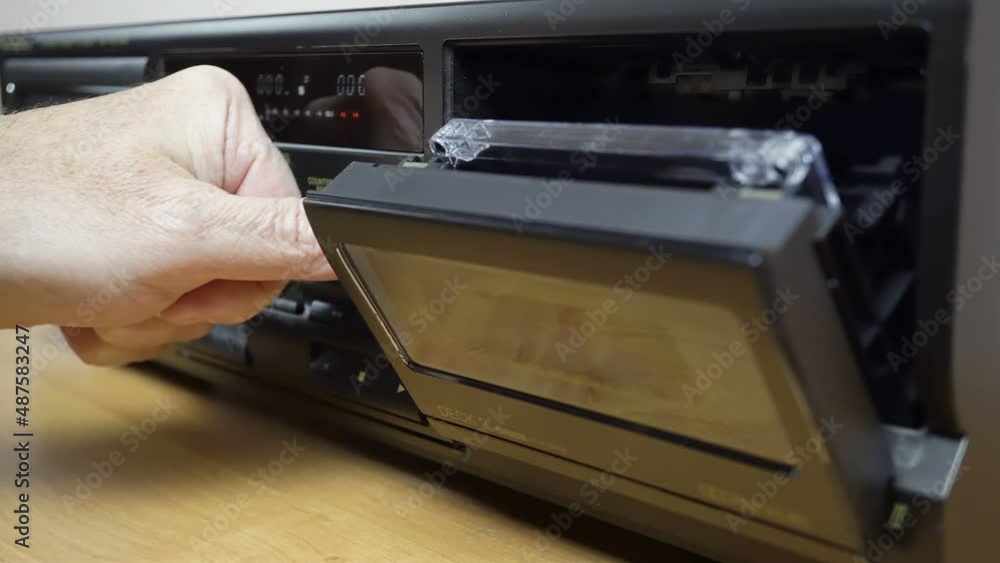 Double Cassette Deck Ideal For Dubbing During Recording Or Playback. Double Cassette Deck Ideal For Dubbing During Recording Or Playback.
