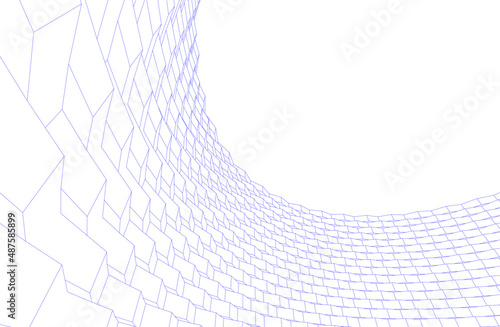 abstract background with net