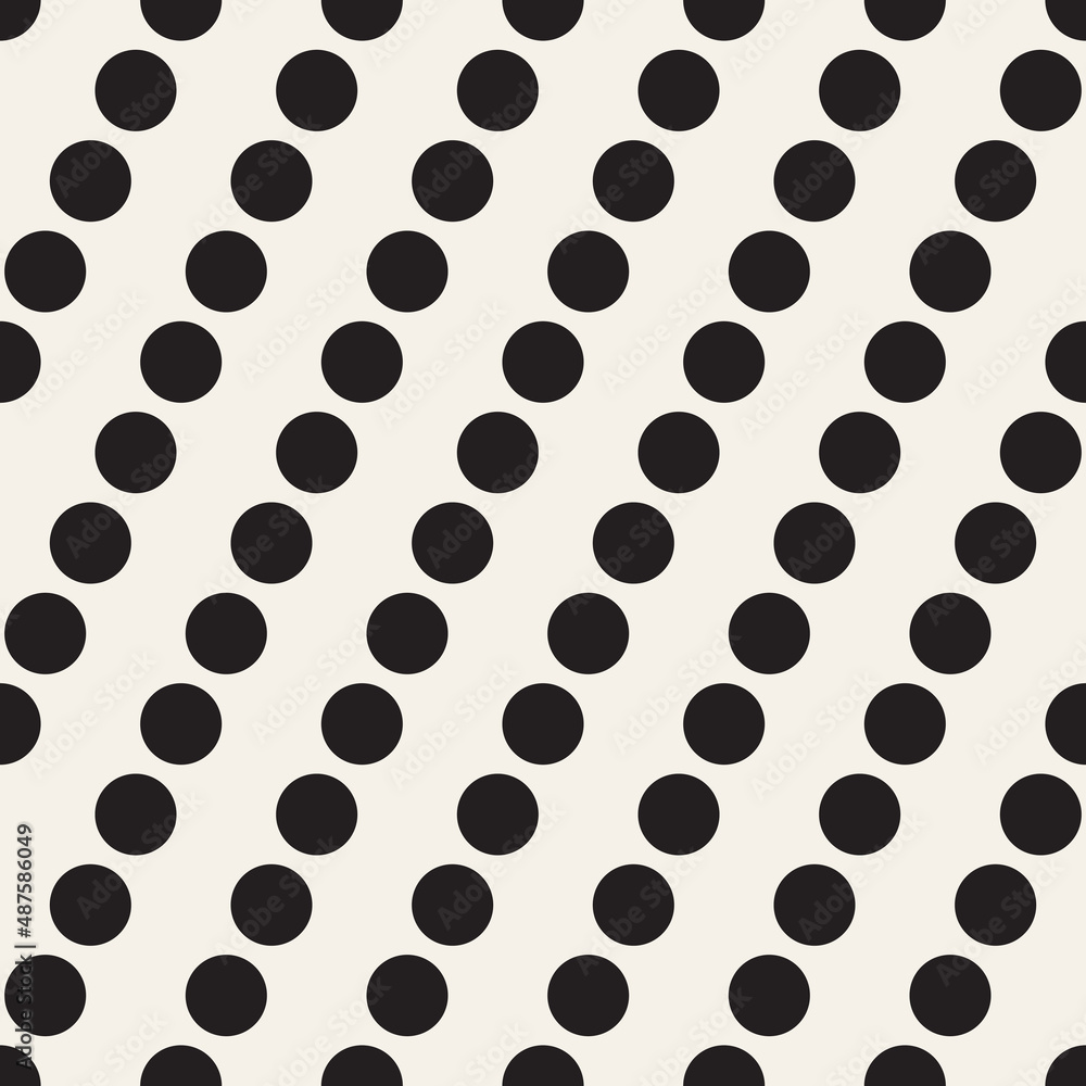 Vector seamless pattern. Repeating geometric elements. Stylish monochrome background design. Vector seamless pattern. Repeating geometric elements. Stylish monochrome background design.