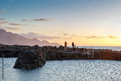 Piscinas naturales de Las Salinas en Agaete, Gran Canaria