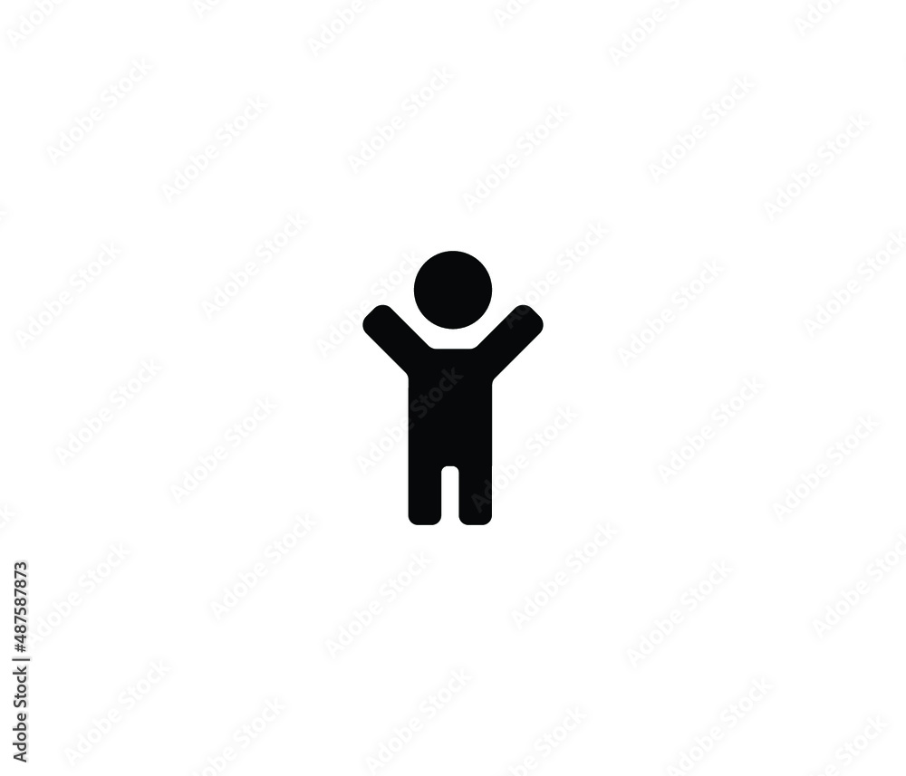 Obraz premium human vector Icon eps