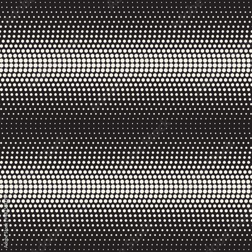 Wallpaper Mural Vector seamless pattern. Repeating geometric elements. Stylish monochrome background design. Torontodigital.ca