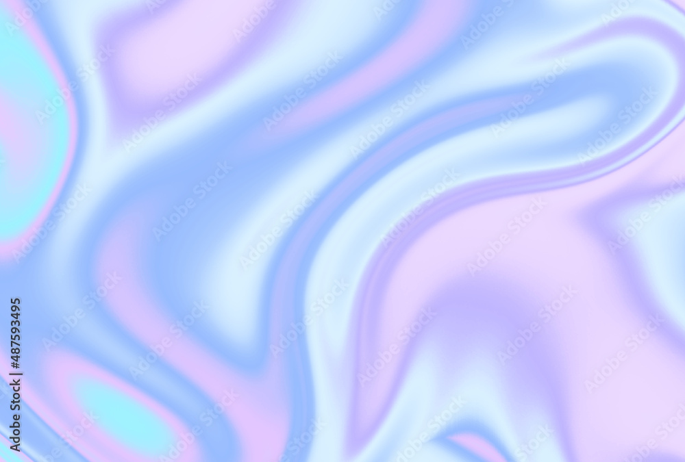 Obraz premium 背景素材_シンプルなマーブル模様_オーロラ