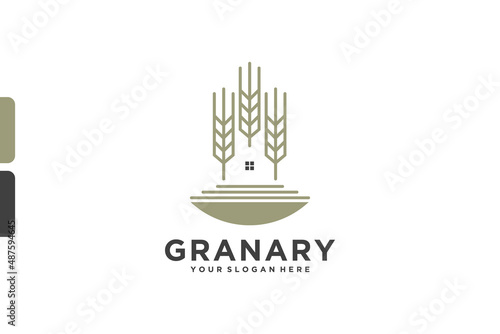 granary logo, farm logo, logo reference for your business
