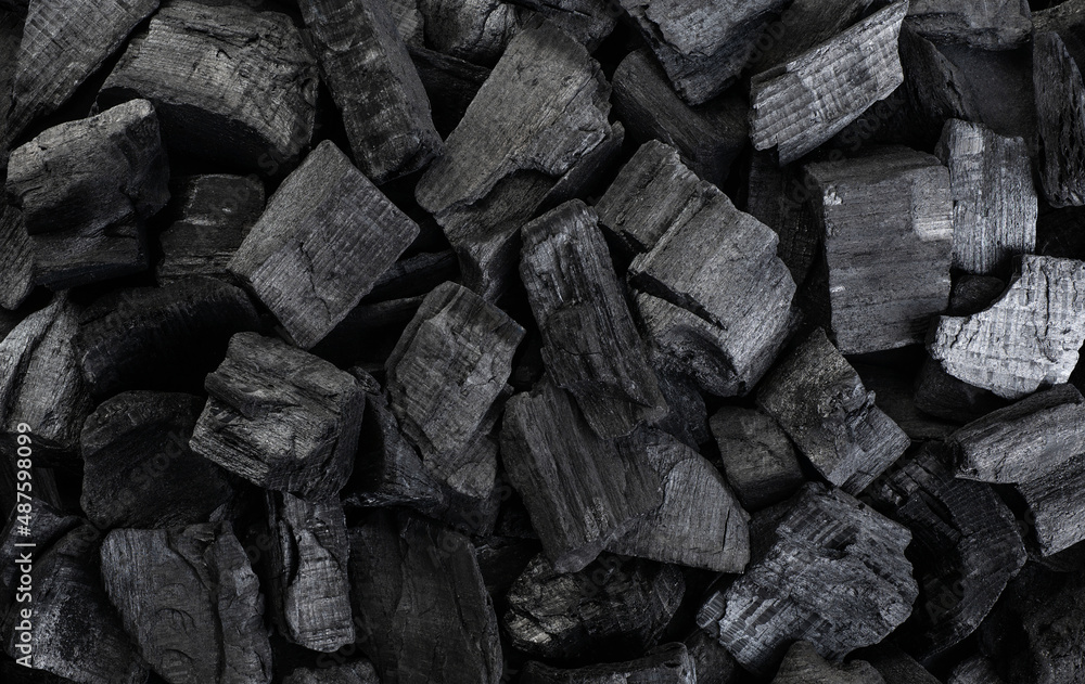 Background from a pile of charcoal. Background from a pile of charcoal.