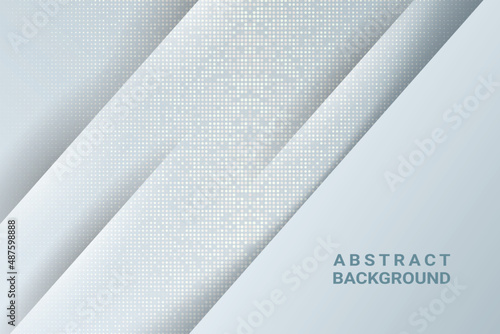 Gray and white diagonal line architecture geometry tech abstract subtle background vector illustration