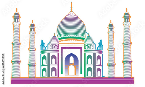 shajahan tazmohol desin, momotaz tazmohol, indin tazmohol taj mahal vector illustration, adobe stock tazmohol desin,