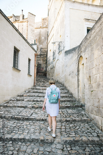 Old town of Matera (Sassi di Matera) in Southern Italy